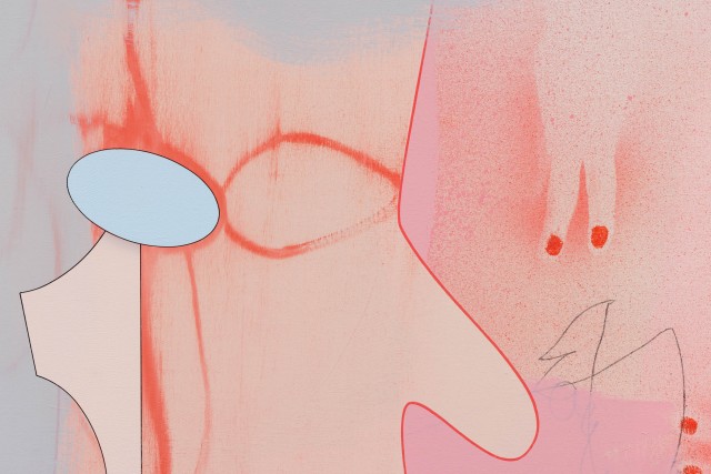 Julien Meert Untitled, 2026 Acrylic, pencil and soft pastel on canvas 71 x 100 cm. 28 x 39 3/8 in.