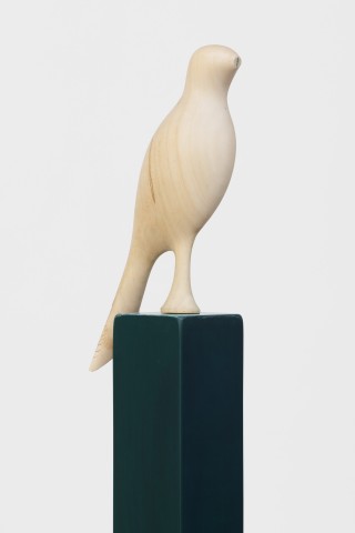Oscar Kargruber Predator, 2026 Wood, paint 195 x 11 x 18 cm. 76 3/4 x 4 3/8 x 7 1/8 in.