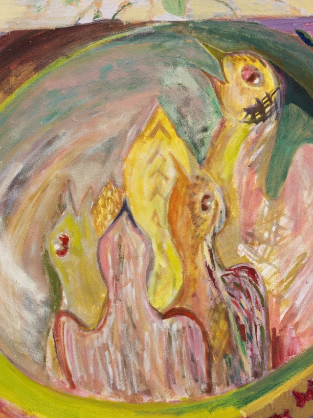 Daisy Sheff - Couched Within the Wood - Lodovico Corsini Gallery