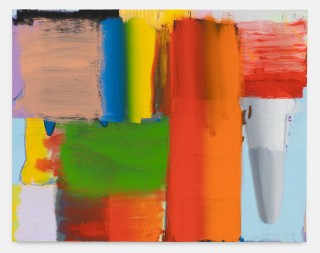 Untitled, 190x150cm, acrylic & soft pastel on canvas, 2023