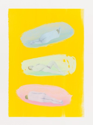 Untitled, 21x29,7cm, Oil, digital print and  collage on paper, 2018