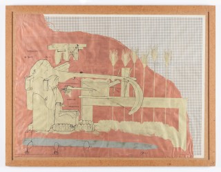 Work on paper by Bruno Gironcoli