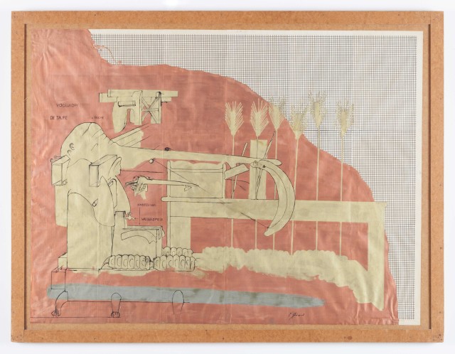 Work on paper by Bruno Gironcoli