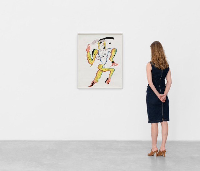 Karl Wirsum Princess Summer Fall Spring, 1983 Ink, color pencils on paper 101 x 81 cm. 39 4/8 × 31 7/8 in.